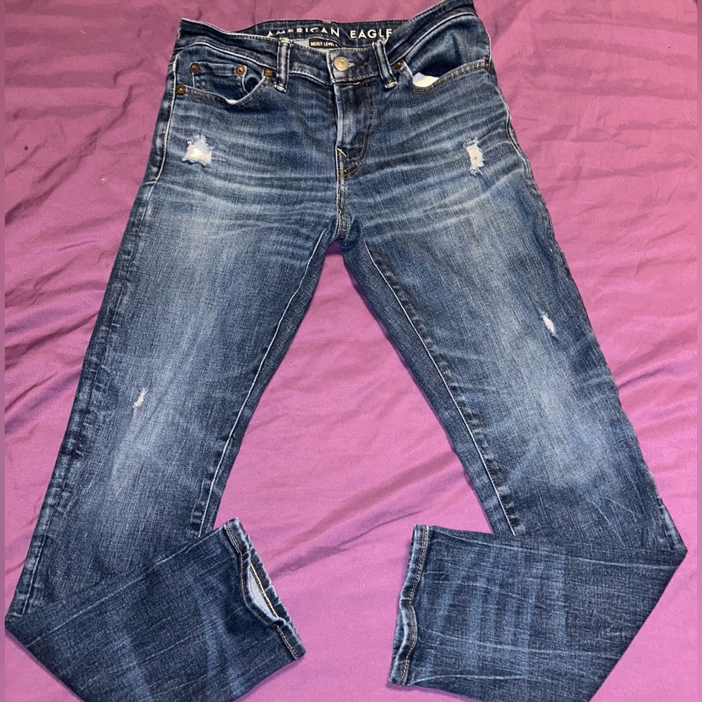 American eagles men’s next level flex jeans size 29x30 distressed
